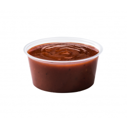 2 Oz. Sauce Container Natural with Lid (2000 Sets) | P-200